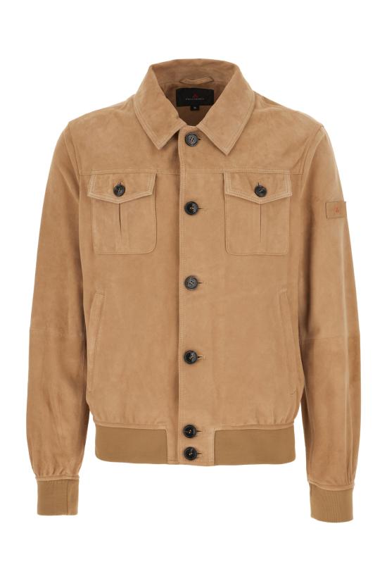 26SS 페트레이 데스트니 스웨이드 02 혼 이펙트 버튼 스웨이드 자켓 PEU574499012407 794 Beige