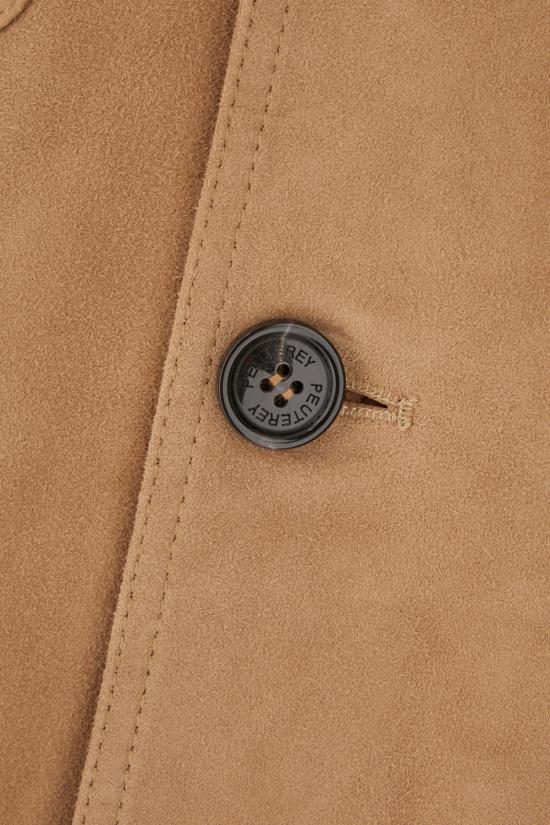 26SS 페트레이 데스트니 스웨이드 02 혼 이펙트 버튼 스웨이드 자켓 PEU574499012407 794 Beige - PEUTEREY