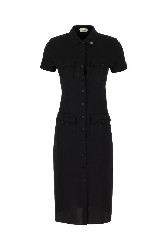 26SS 베르사체 원피스 10234961A01720 1B000 BLACK