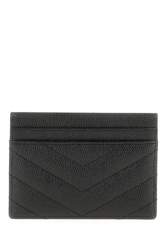 26SS 생로랑 카산드라 마틀라세 카드 케이스 423291BOW02 1000 Nero - SAINT LAURENT