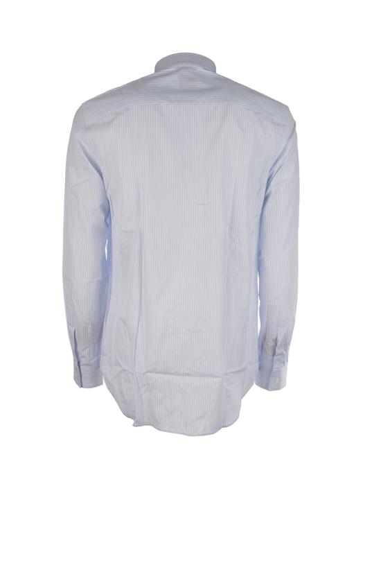 26SS 디올 긴팔 셔츠 683C554A3114 C575 AZZURRO RIGA BIANCO - DIOR