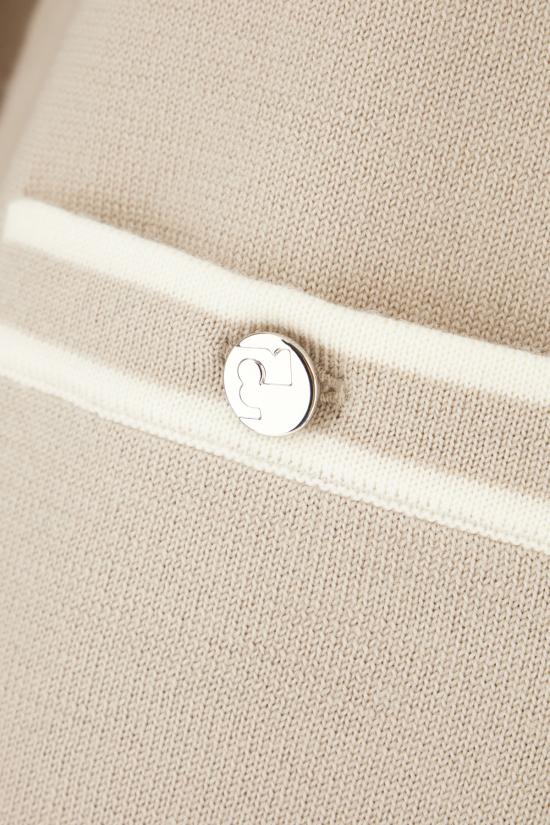 26SS 토리버치 스웨터 146098 974 GRAY NEW IVORY - TORY BURCH