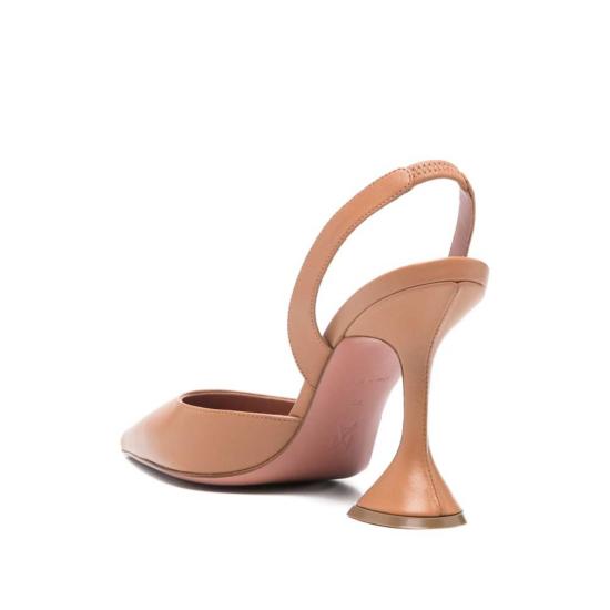  아미나 무아디 힐/펌프스 부츠 라이트 브라운 - AMINA MUADDI