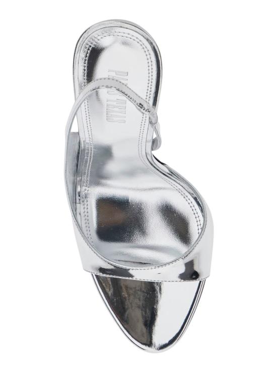  파리텍사스 힐/펌프스 파리 텍사스 리디아 슬링백 메탈릭 가죽 힐 메탈릭 - PARIS TEXAS