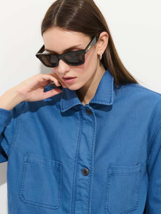  알렉스 밀 자켓 페인터 재킷 헤링본 워시드 코발트 - ALEX MILL