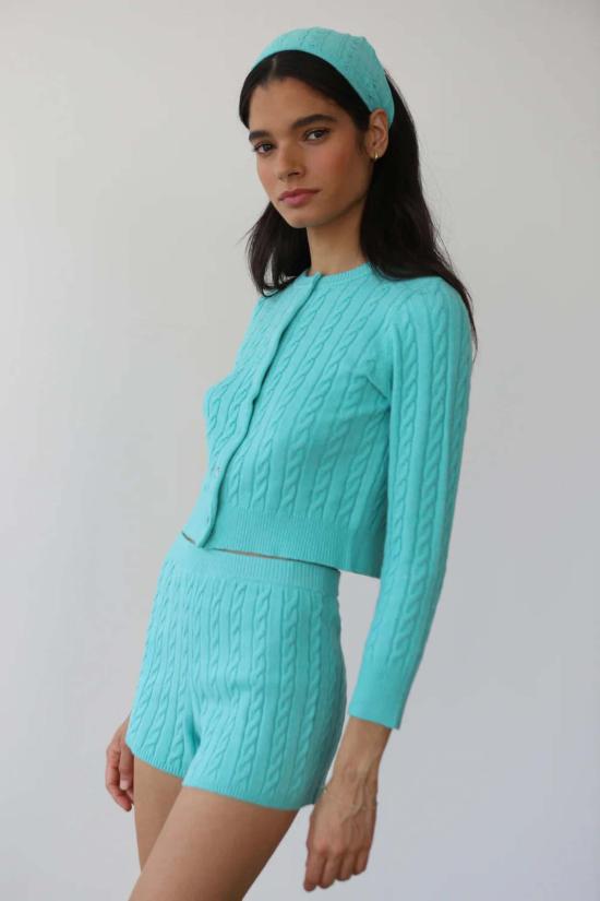  칼라한 머플러/스카프 캘러핸 발레리 헤드스카프 카프리 블루 - CALLAHAN