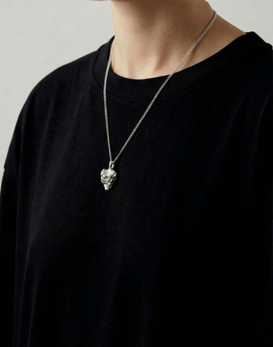  레이어스 목걸이/팬던트 리틱스 실버 클러스터 펜던트 목걸이 - LLAYERS