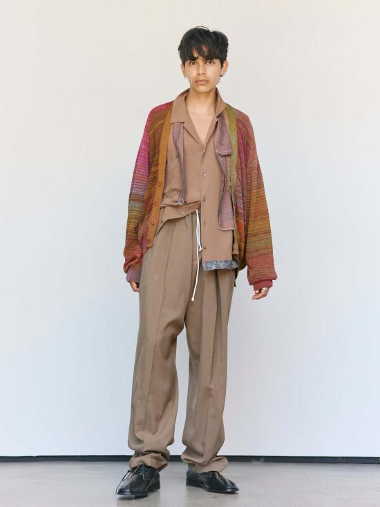  마리아노 가디건 Magliano Freak 믹스 코튼 할아버지 카디건 - MAGLIANO