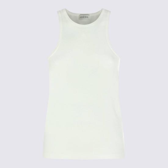  애니빙 민소매 티셔츠 아니네 빙 아이보리 탑