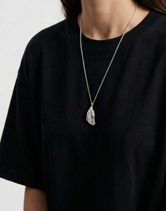  레이어스 목걸이/팬던트 실버 암석층 펜던트 스트라타 목걸이 - LLAYERS