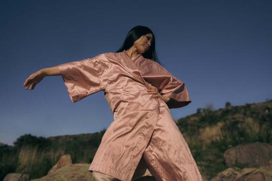  My Store 라운지 웨어 내 가게 장미 황후의 사원 기모노 - SONG OF THE SERPENTS