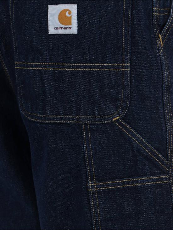 26SS 칼하트 WIP 스미스 데님 싱글 니 쇼츠 I032026 0102 Blue - CARHARTT WIP