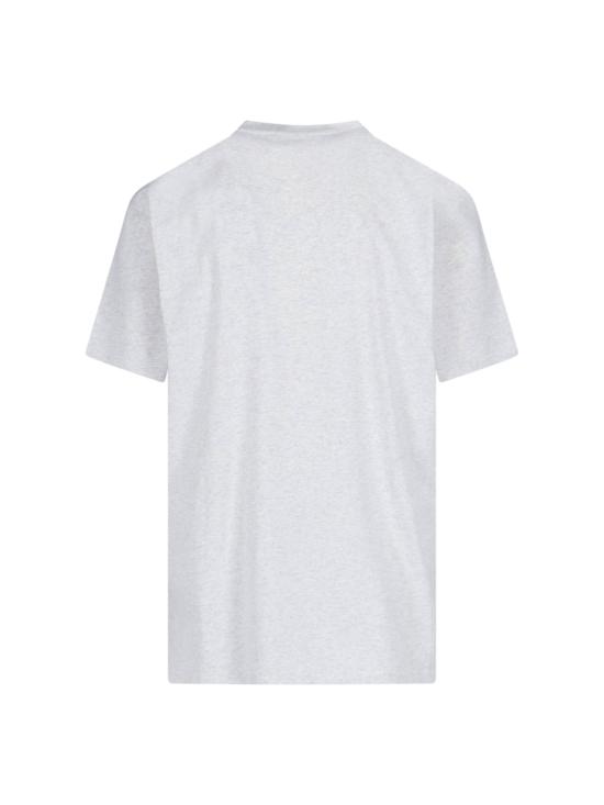 26SS 칼하트 WIP 숏슬리브 아메리칸 스크립트 티셔츠 I029956 482XX Grey - CARHARTT WIP