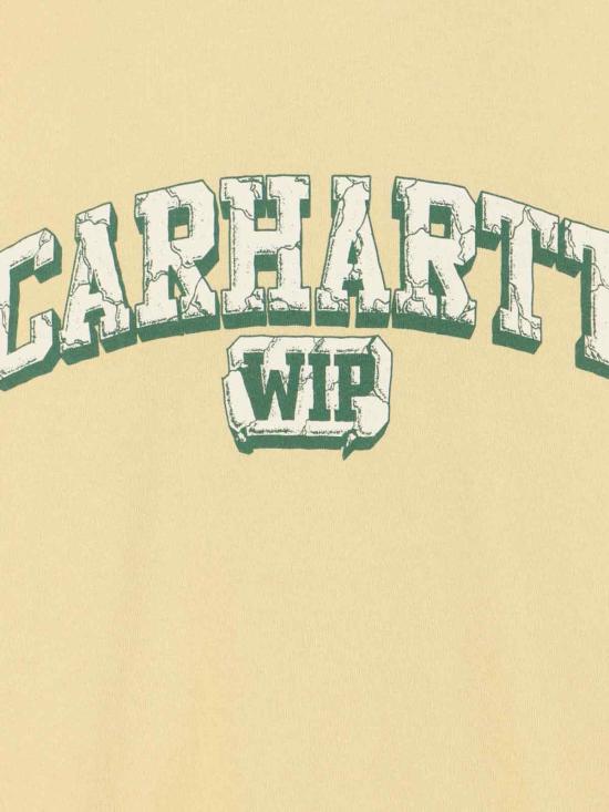 26SS 칼하트 WIP 숏슬리브 헤비 듀티 티셔츠 I036015 3GC4G Yellow - CARHARTT WIP