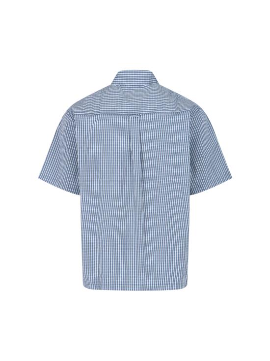 26SS 칼하트 WIP 숏슬리브 그로프 셔츠 I036191 3Q4XX Blue - CARHARTT WIP