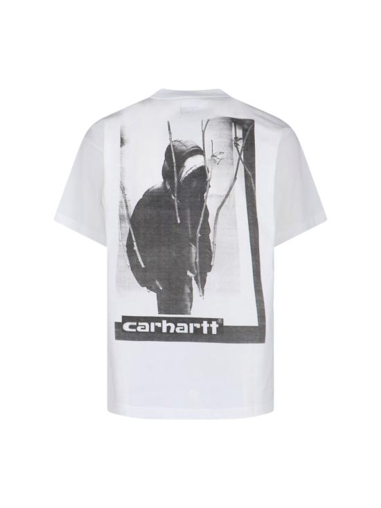 26SS 칼하트 WIP 숏슬리브 아카이브 스크립트 티셔츠 I036001 02XX White - CARHARTT WIP