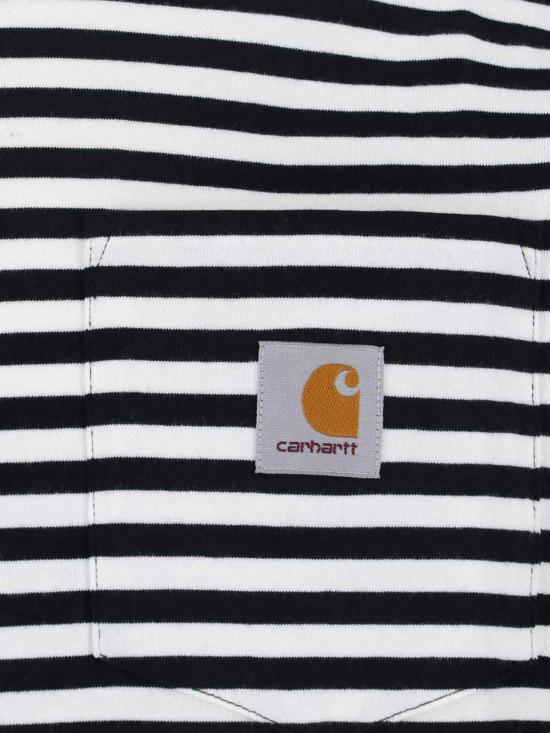 26SS 칼하트 WIP 숏슬리브 에즈라 포켓 티셔츠 I036179 3KRXX Black - CARHARTT WIP