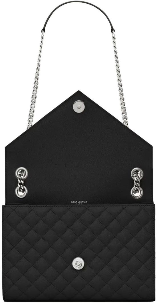  생로랑 엔벨로프 미디움 백 600185BOW921000 BLACK - SAINT LAURENT