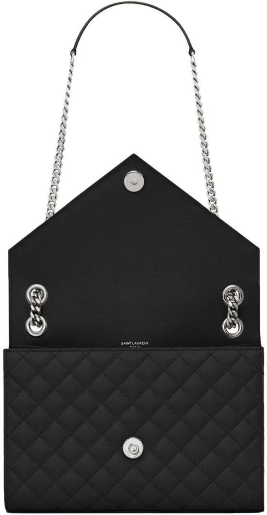  생로랑 엔벨로프 미디움 백 600185BOW921000 BLACK - SAINT LAURENT