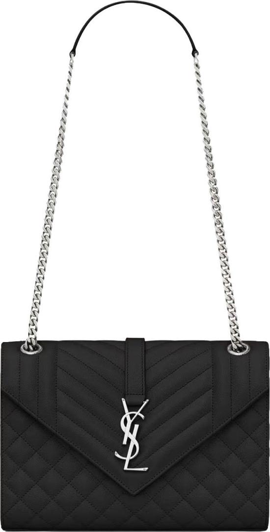  생로랑 엔벨로프 미디움 백 600185BOW921000 BLACK