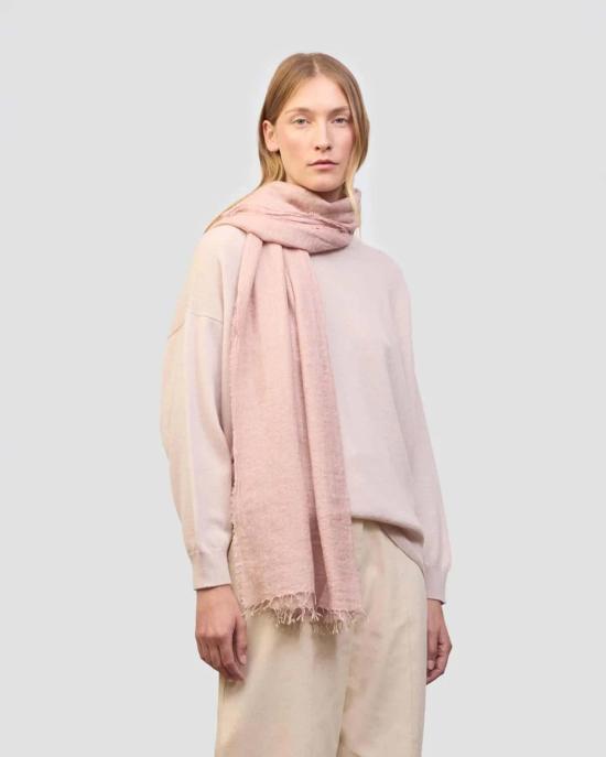  베그앤코 머플러/스카프 Begg X Co Staffa 솔리드 스카프 핑크 - BEGG&CO