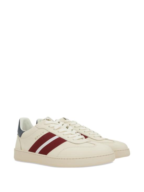 26SS 발리 레트로 크레스트 스니커즈 MSK0F7 VT174I0D4 White - BALLY