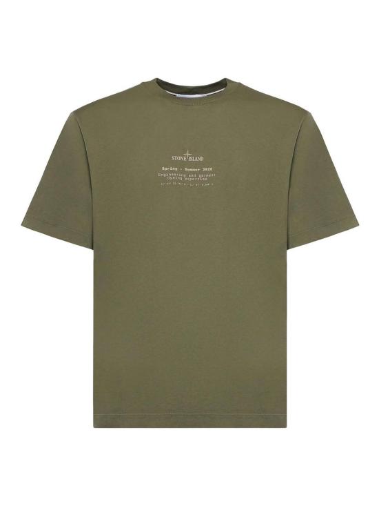 26SS 스톤 아일랜드 반팔 티셔츠 L1S15 2100001 S0285 V005G MILITARY GREEN DOM