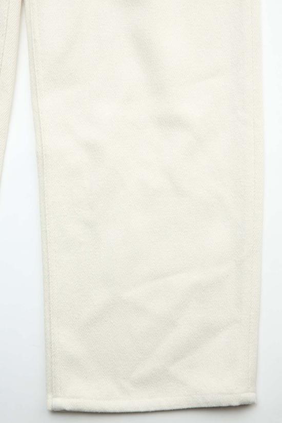  오라리 데님 팬츠 오랄리 실크 넵  5 P 와이드 팬츠 - AURALEE