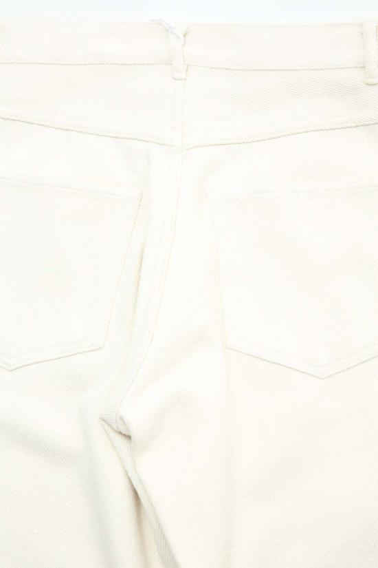  오라리 데님 팬츠 오랄리 실크 넵  5 P 와이드 팬츠 - AURALEE