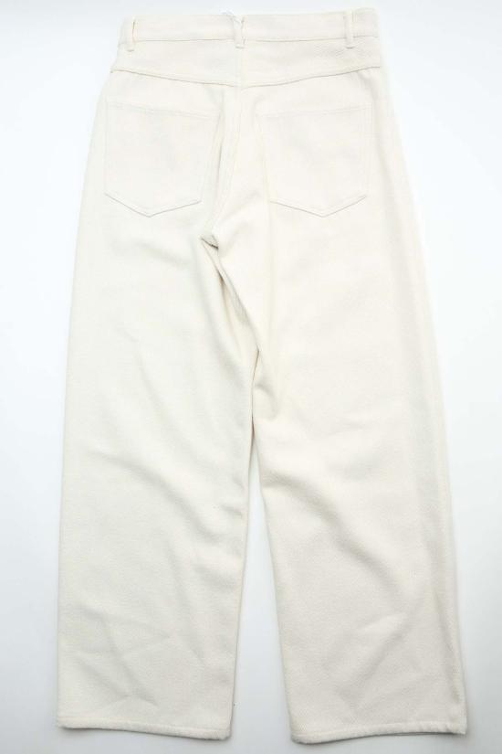  오라리 데님 팬츠 오랄리 실크 넵  5 P 와이드 팬츠 - AURALEE