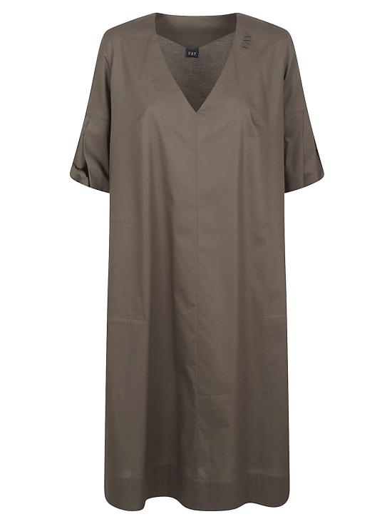 26SS 페이 미디 원피스 N8WE252601SZDH V413 Green