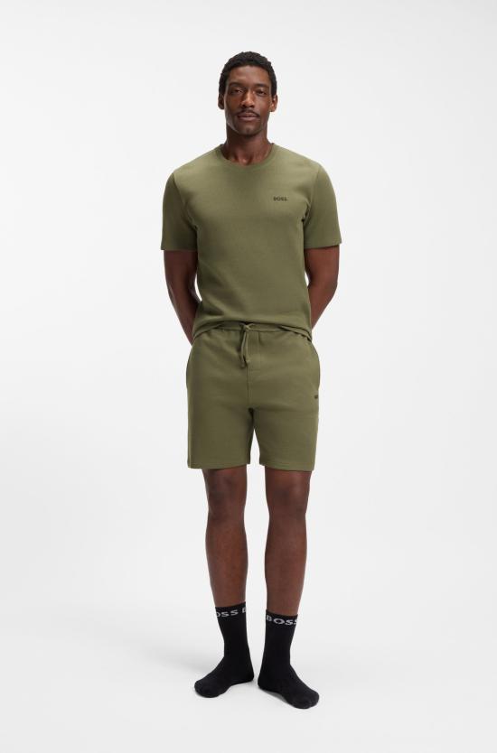 26SS 보스 숏팬츠 50535884 10269584 01 350 Open green - BOSS