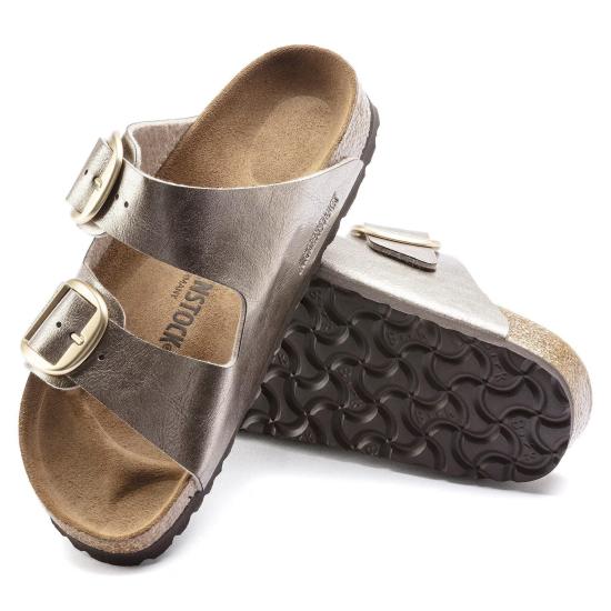 26SS 버켄스탁 샌들 ARIZONA BIG BUCKLE 1020882 GRACEFUL TAUPE Graceful taupe - BIRKENSTOCK