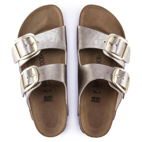 26SS 버켄스탁 샌들 ARIZONA BIG BUCKLE 1020882 GRACEFUL TAUPE Graceful taupe - BIRKENSTOCK