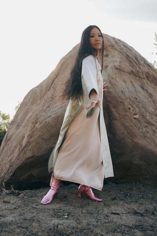  My Store 라운지 웨어 내 가게 셀레스틴 블루 사원 황후 기모노 - SONG OF THE SERPENTS