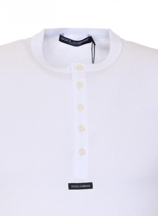 26SS 돌체앤가바나 민소매 티셔츠 G8TO9T FU7AVW0800 White - DOLCE & GABBANA