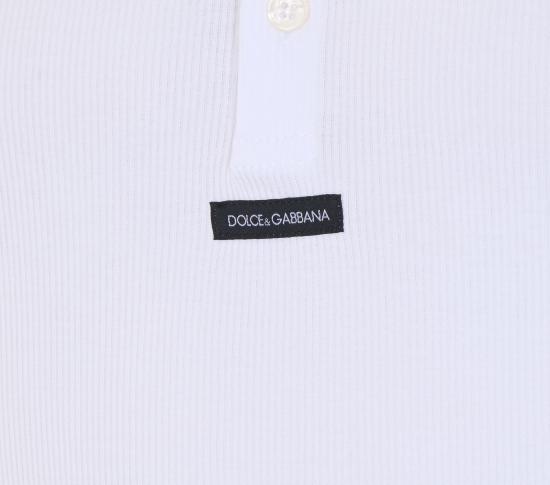 26SS 돌체앤가바나 민소매 티셔츠 G8TO9T FU7AVW0800 White - DOLCE & GABBANA