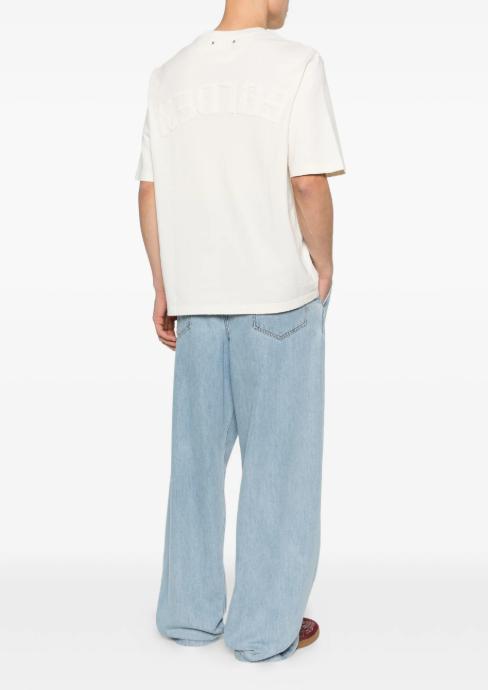 26SS 골든구스 반팔 티셔츠 GUP01873 POO157611560 White - GOLDEN GOOSE