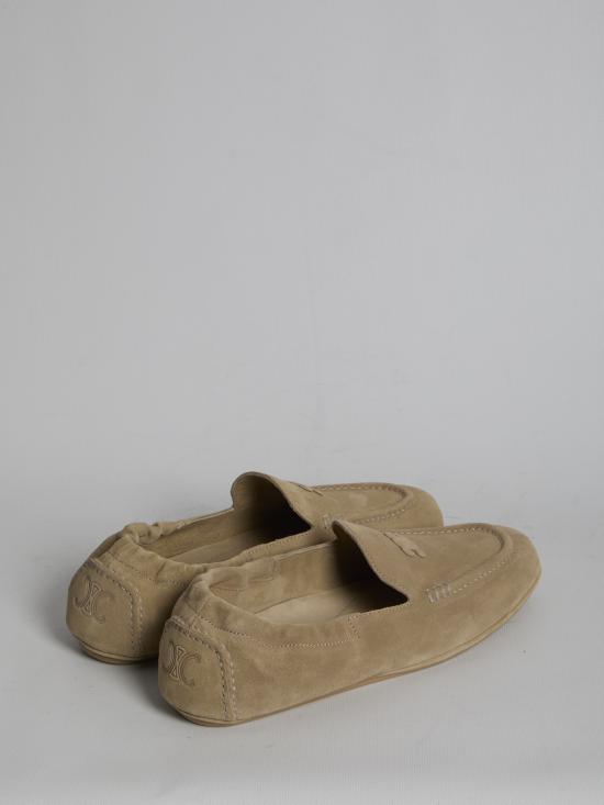 26SS 셀린느 스웨이드 카프스킨 트리옹프 아담 로퍼 364707029C BEIGE - CELINE