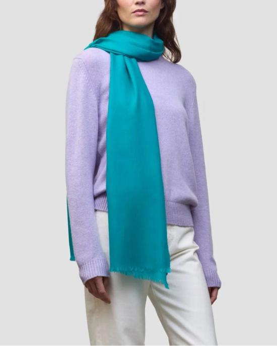  베그앤코 머플러/스카프 Begg X Co의 가볍고 투명한 솔리드 스카프 - BEGG&CO