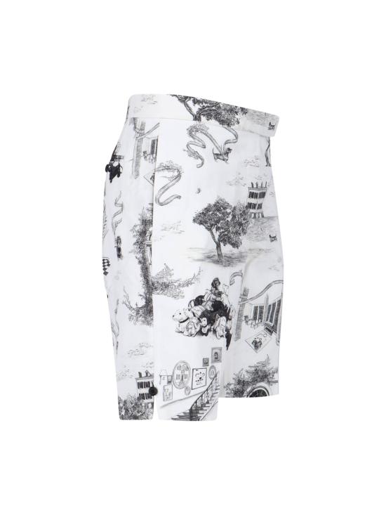  톰브라운 스트레이트 팬츠 FTC508U F1111 980 White - THOM BROWNE