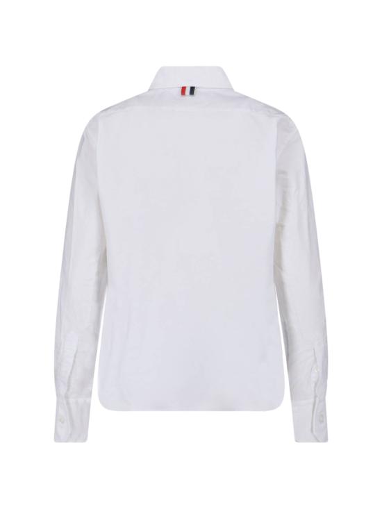  톰브라운 셔츠 FLL215E E1528 100 White - THOM BROWNE