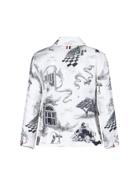  톰브라운 수트 자켓 FBC812A F1133 980 White - THOM BROWNE