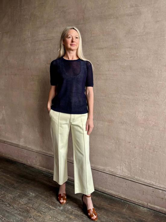  티더블유피 스웨터 Twp 반팔 티셔츠  밤하늘 - TWP