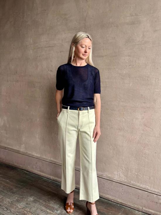  티더블유피 스웨터 Twp 반팔 티셔츠  밤하늘 - TWP