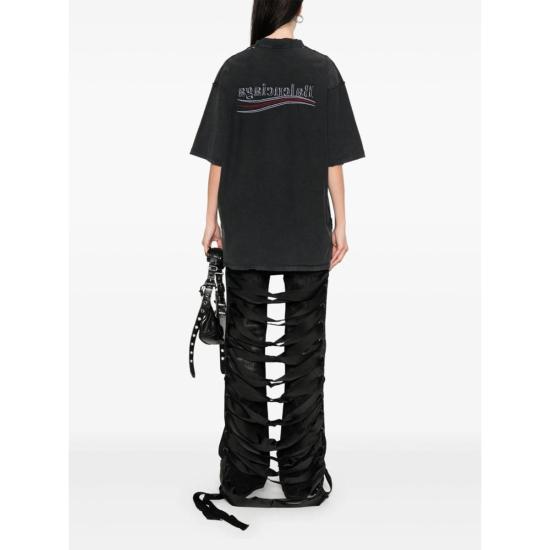  발렌시아가 데님 팬츠 블랙 진 - BALENCIAGA