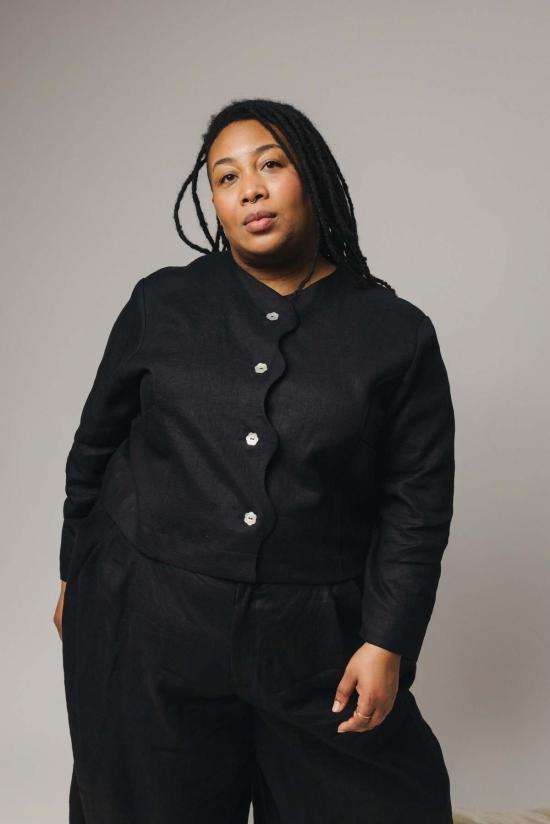  Pamut Apparel USA 스트레이트 팬츠 파무트 어패럴 USA 파워 린넨 세트 버블검/트루 블루 - OTHER BRANDS