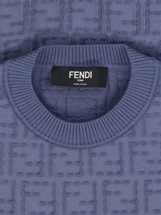 26SS 펜디 스웨터 FZX051 AU7O F0GCT Blue - FENDI