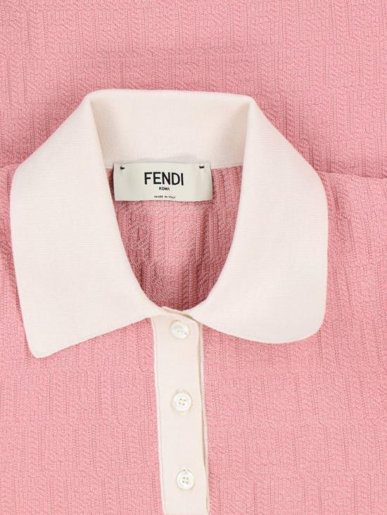 26SS 펜디 미디 원피스 FZDE35 AW4S F1W0S Pink - FENDI