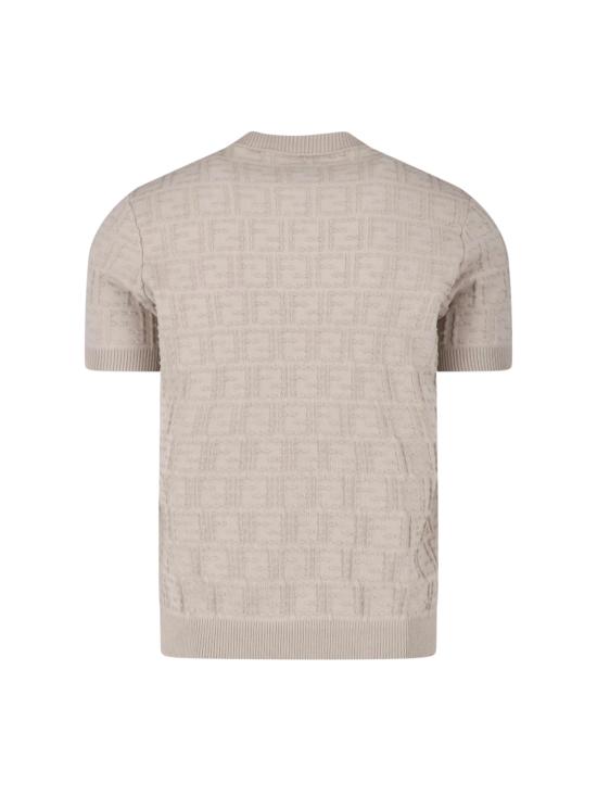 26SS 펜디 코튼 FF 셀러리아 스웨터 FZX051 AU7O F0B9Y Grey - FENDI